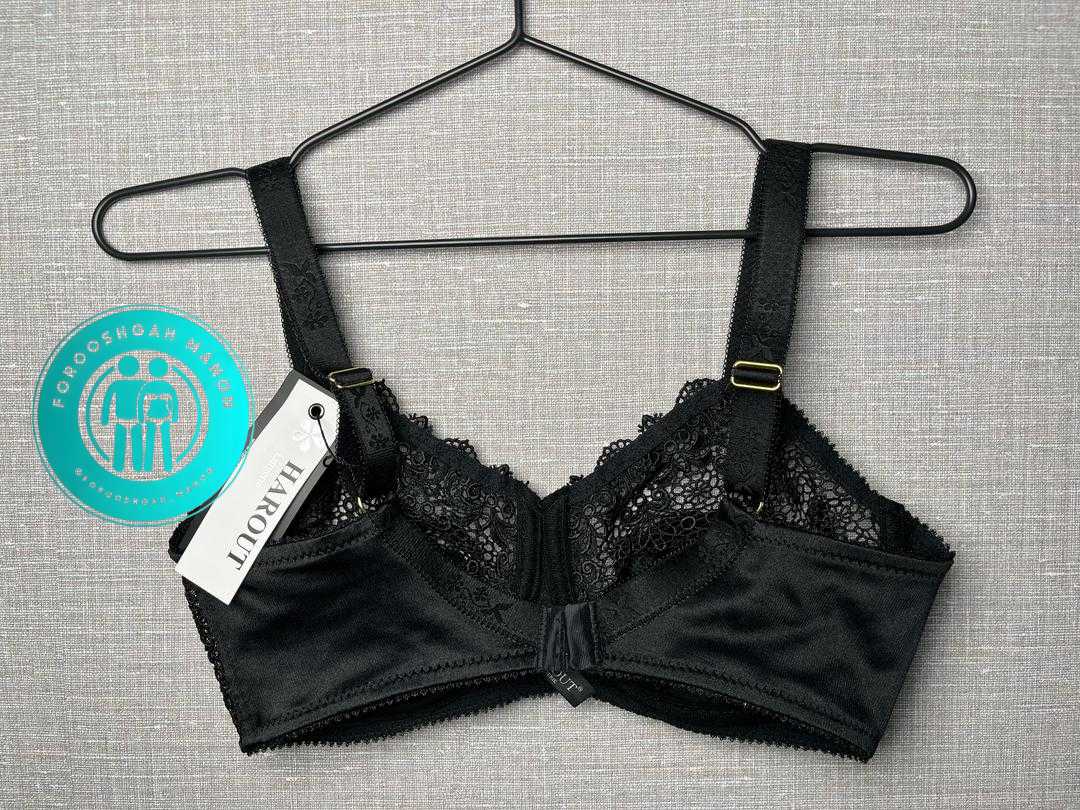 سوتین فنردار زنانه هاروت کد 2062 مشکی - Image 5