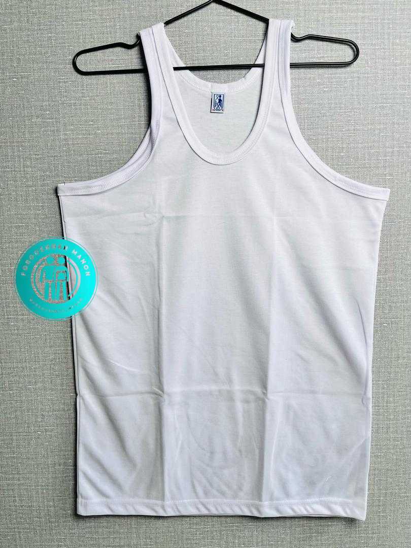 زیرپیراهن رکابی مردانه دوفرد سفید