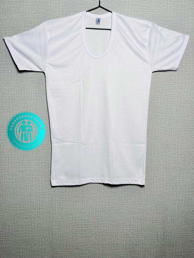 نیم آستین مردانه دوفرد سفید