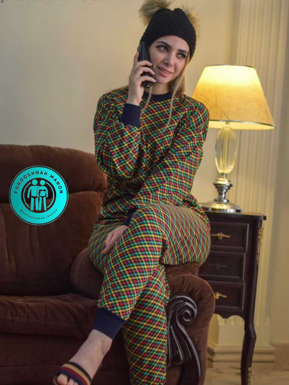 بلوز شلوار پیچازی گلریز