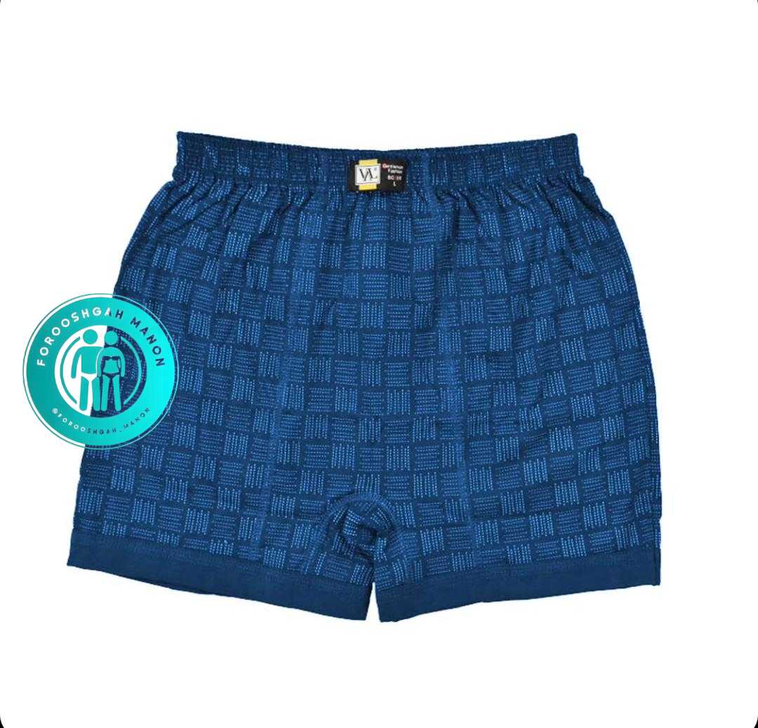 شورت پادار نخ خالص مردانه وال(پک سه عددی) - Image 2