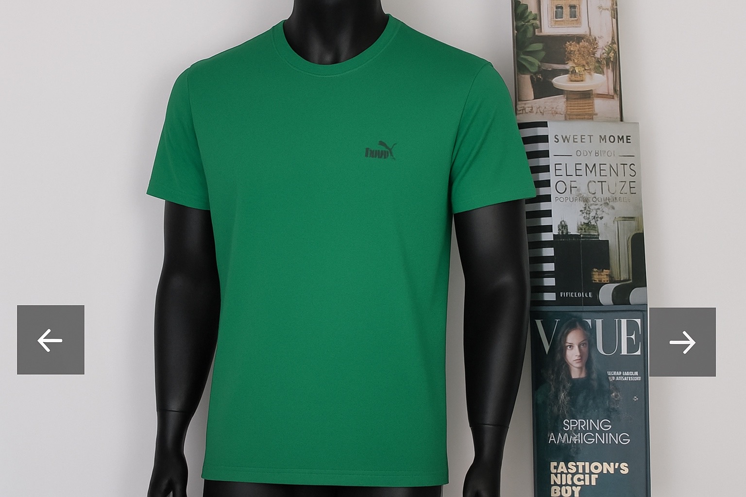 تیشرت نخی آستین کوتاه مردانه | برند غزال - Image 2