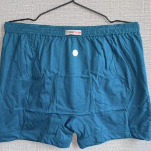 شورت پادار مردانه نخ خالص رنگی ساویس(پک سه عددی)