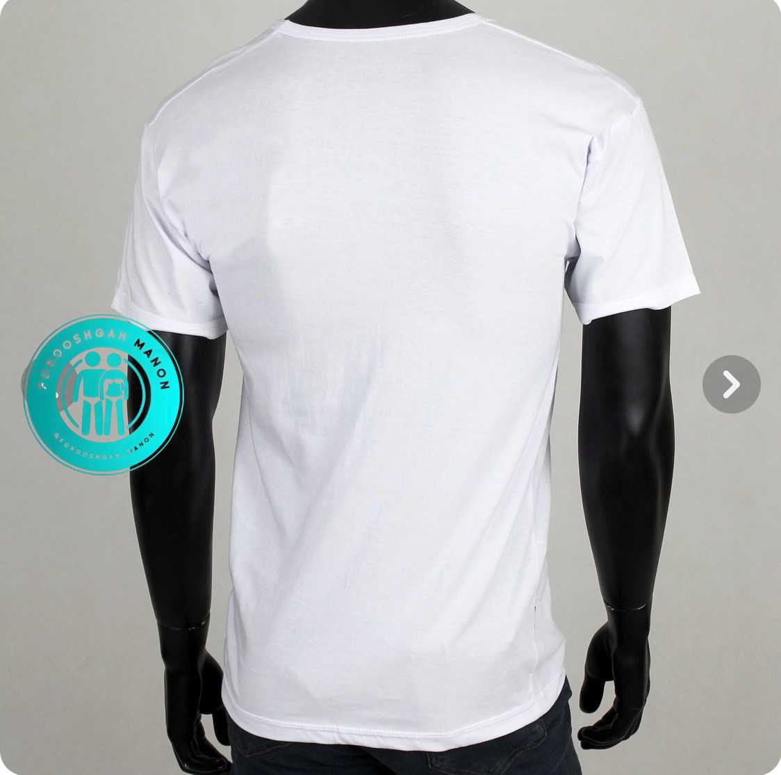 زیرپوش مردانه سفید آستین کوتاه نخ خالص پارکو - Image 2