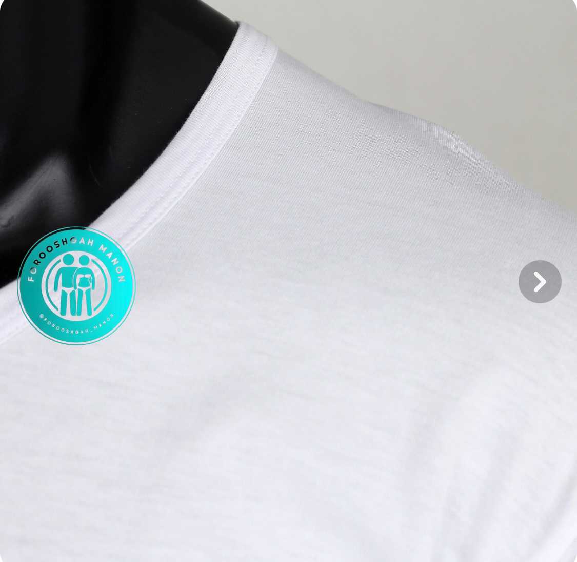 زیرپوش مردانه سفید آستین کوتاه نخ خالص پارکو - Image 5