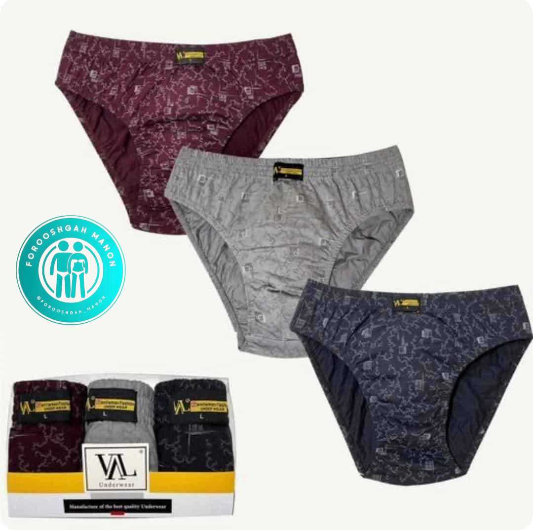 شورت اسلیپ مردانه وال(پک سه عددی) - Image 2