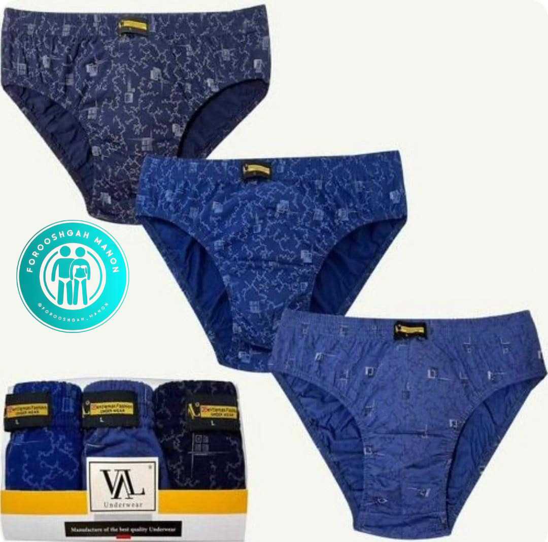 شورت اسلیپ مردانه وال(پک سه عددی)