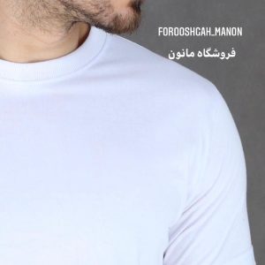 تیشرت نخی آستین کوتاه مردانه | برند غزال