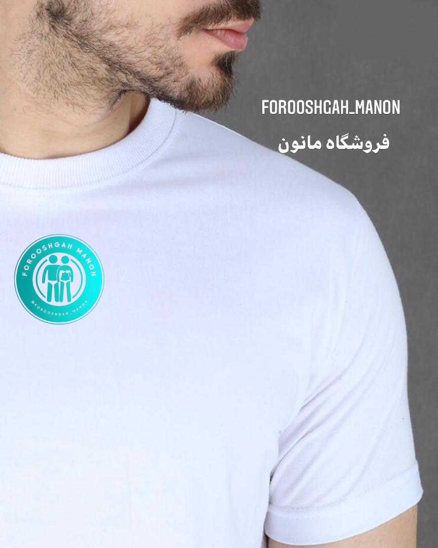 تیشرت نخی آستین کوتاه مردانه | برند غزال