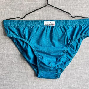 شورت اسلیپ نخ خالص مردانه رنگی چاپی – برند پارکو (پک ۳ عددی)