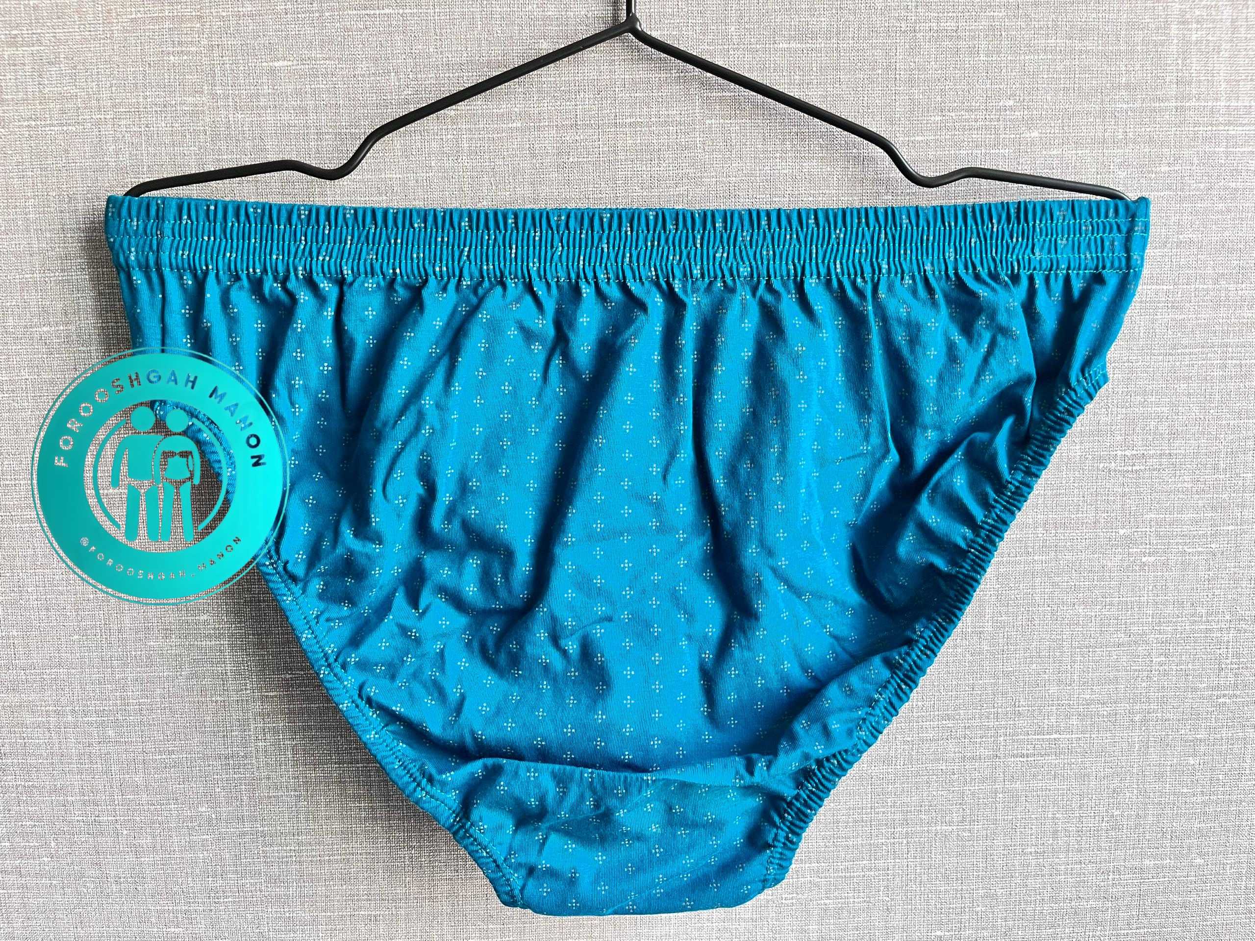 شورت اسلیپ نخ خالص مردانه رنگی چاپی – برند پارکو (پک ۳ عددی) - Image 2