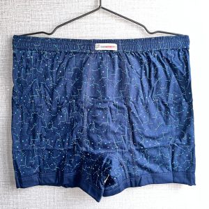 شورت پادار مردانه نخ خالص رنگی چاپی – برند ساویس(پک سه عددی)